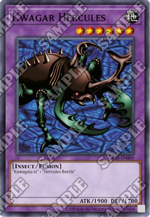 Image of Kwagar Hercules [OP18-EN009] Super Rare