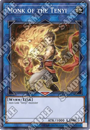 Image of Monk of the Tenyi [OP18-EN012] Super Rare