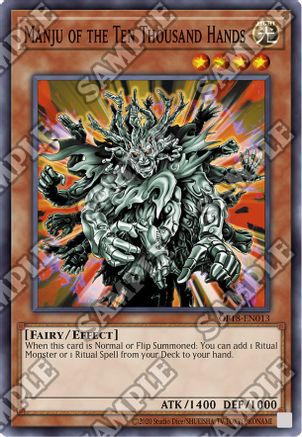 Image of Manju of the Ten Thousand Hands [OP18-EN013] Common