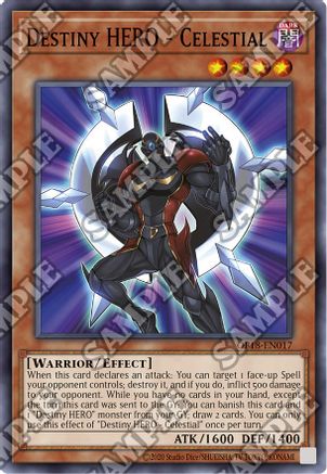 Image of Destiny HERO - Celestial [OP18-EN017] Common