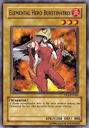 Image of Elemental HERO Burstinatrix [YSDJ-EN006] Common