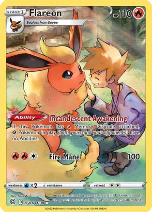 Image of Flareon (TG01/TG30) [Sword & Shield: Brilliant Stars]