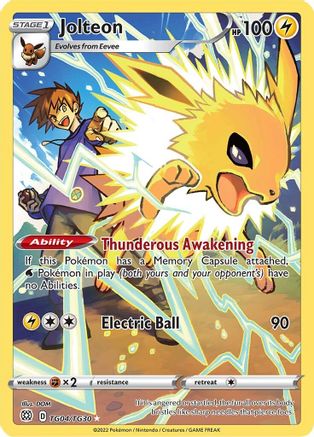 Image of Jolteon (TG04/TG30) [Sword & Shield: Brilliant Stars]