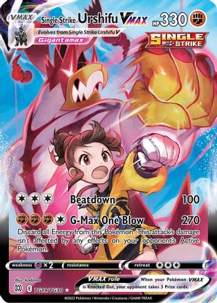 Image of Single Strike Urshifu VMAX (TG19/TG30) [Sword & Shield: Brilliant Stars]
