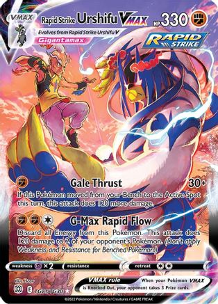 Image of Rapid Strike Urshifu VMAX (TG21/TG30) [Sword & Shield: Brilliant Stars]