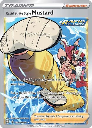 Image of Rapid Strike Style Mustard (TG27/TG30) [Sword & Shield: Brilliant Stars]