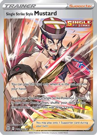 Image of Single Strike Style Mustard (TG28/TG30) [Sword & Shield: Brilliant Stars]