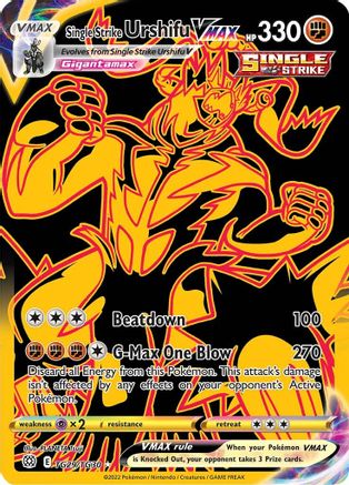 Image of Single Strike Urshifu VMAX (TG29/TG30) [Sword & Shield: Brilliant Stars]