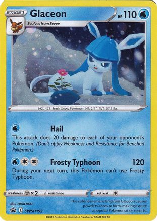 Image of Glaceon (SWSH192) [Sword & Shield: Black Star Promos]