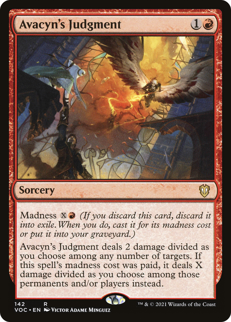 Image of Avacyn's Judgment [Innistrad: Crimson Vow Commander]