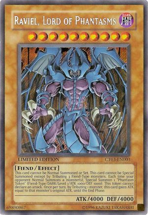 Image of Raviel, Lord of Phantasms [CT03-EN003] Secret Rare