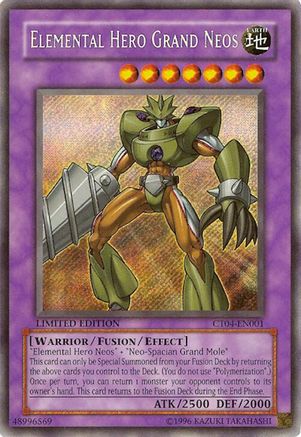 Image of Elemental Hero Grand Neos [CT04-EN001] Secret Rare