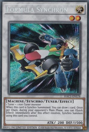 Image of Formula Synchron [HAC1-EN178] Secret Rare