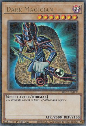 Image of Dark Magician (Duel Terminal) [HAC1-EN002] Parallel Rare