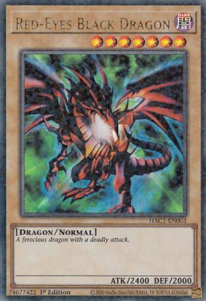 Image of Red-Eyes Black Dragon (Duel Terminal) [HAC1-EN003] Parallel Rare