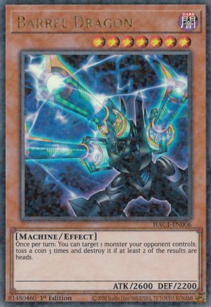Image of Barrel Dragon (Duel Terminal) [HAC1-EN006] Parallel Rare