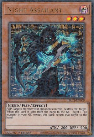 Image of Night Assailant (Duel Terminal) [HAC1-EN009] Parallel Rare