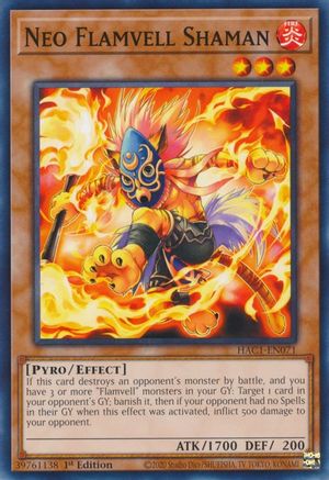 Image of Neo Flamvell Shaman [HAC1-EN071] Common