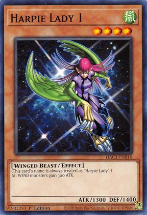 Image of Harpie Lady 1 [HAC1-EN010] Common