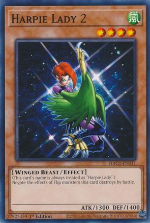 Image of Harpie Lady 2 [HAC1-EN011] Common