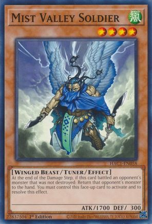 Image of Mist Valley Soldier [HAC1-EN058] Common