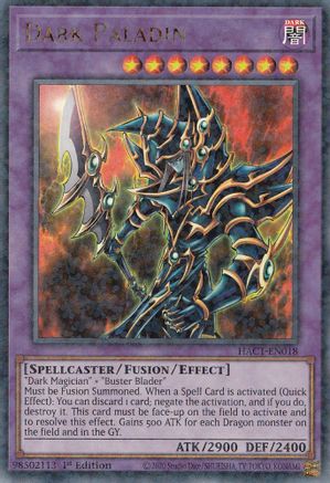 Image of Dark Paladin (Duel Terminal) [HAC1-EN018] Parallel Rare