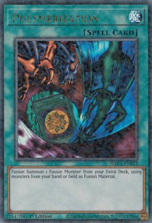 Image of Polymerization (Duel Terminal) [HAC1-EN022] Parallel Rare