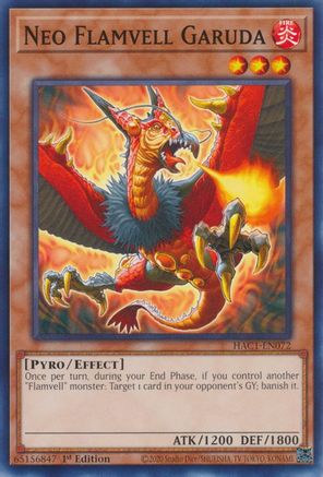 Image of Neo Flamvell Garuda [HAC1-EN072] Common