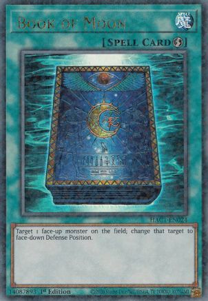 Image of Book of Moon (Duel Terminal) [HAC1-EN024] Parallel Rare