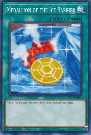 Image of Medallion of the Ice Barrier [HAC1-EN055] Common