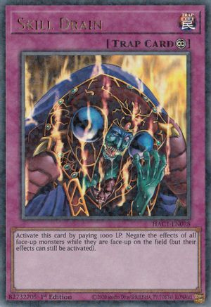 Image of Skill Drain (Duel Terminal) [HAC1-EN028] Parallel Rare