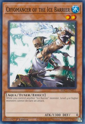 Image of Cryomancer of the Ice Barrier [HAC1-EN031] Common