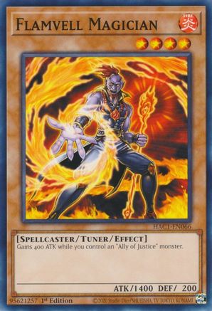 Image of Flamvell Magician [HAC1-EN066] Common