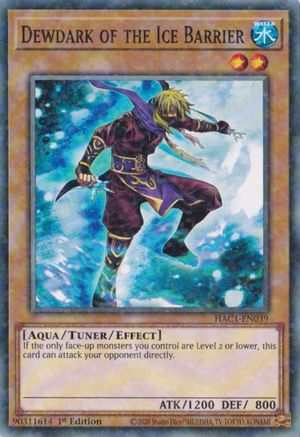 Image of Dewdark of the Ice Barrier (Duel Terminal) [HAC1-EN039] Parallel Rare