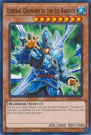 Image of General Grunard of the Ice Barrier [HAC1-EN042] Common