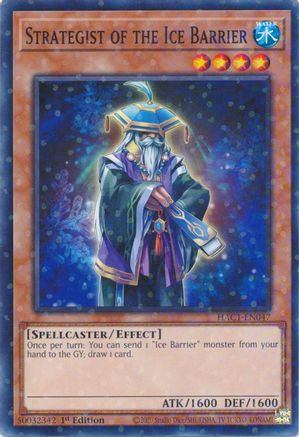 Image of Strategist of the Ice Barrier (Duel Terminal) [HAC1-EN047] Parallel Rare