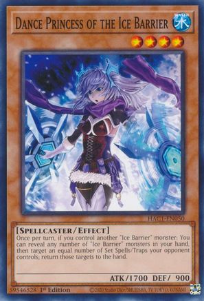 Image of Dance Princess of the Ice Barrier [HAC1-EN050] Common