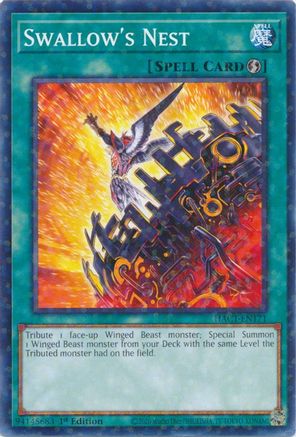 Image of Swallow's Nest (Duel Terminal) [HAC1-EN171] Parallel Rare