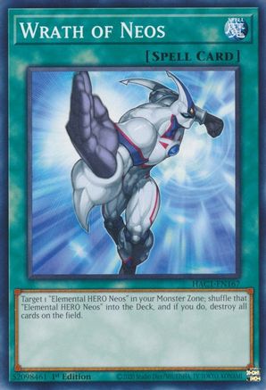 Image of Wrath of Neos [HAC1-EN167] Common