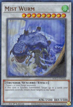 Image of Mist Wurm (Duel Terminal) [HAC1-EN166] Parallel Rare
