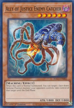 Image of Ally of Justice Enemy Catcher [HAC1-EN082] Common
