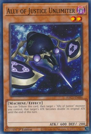 Image of Ally of Justice Unlimiter [HAC1-EN086] Common