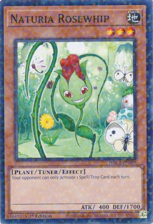 Image of Naturia Rosewhip (Duel Terminal) [HAC1-EN099] Parallel Rare