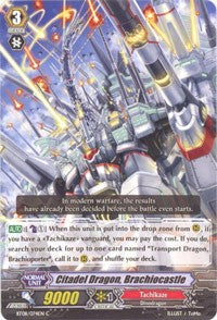 Image of Citadel Dragon, Brachiocastle (BT08/074EN) [Blue Storm Armada]