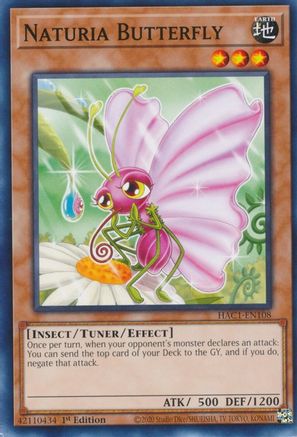 Image of Naturia Butterfly [HAC1-EN108] Common