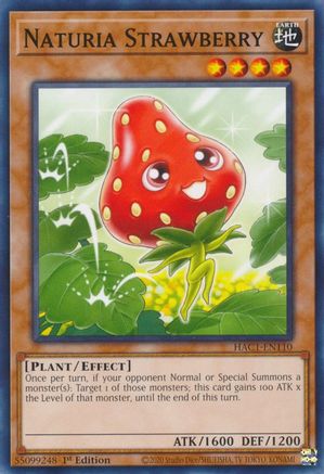 Image of Naturia Strawberry [HAC1-EN110] Common