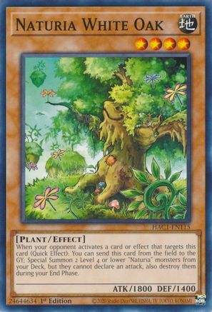 Image of Naturia White Oak [HAC1-EN115] Common