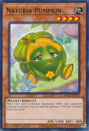 Image of Naturia Pumpkin [HAC1-EN117] Common