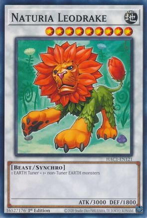 Image of Naturia Leodrake [HAC1-EN121] Common
