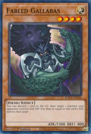 Image of Fabled Gallabas [HAC1-EN126] Common